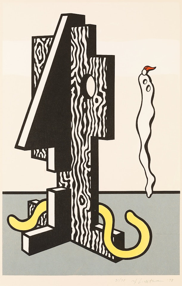 "Figures", from "Surrealist series" by Roy Lichtenstein