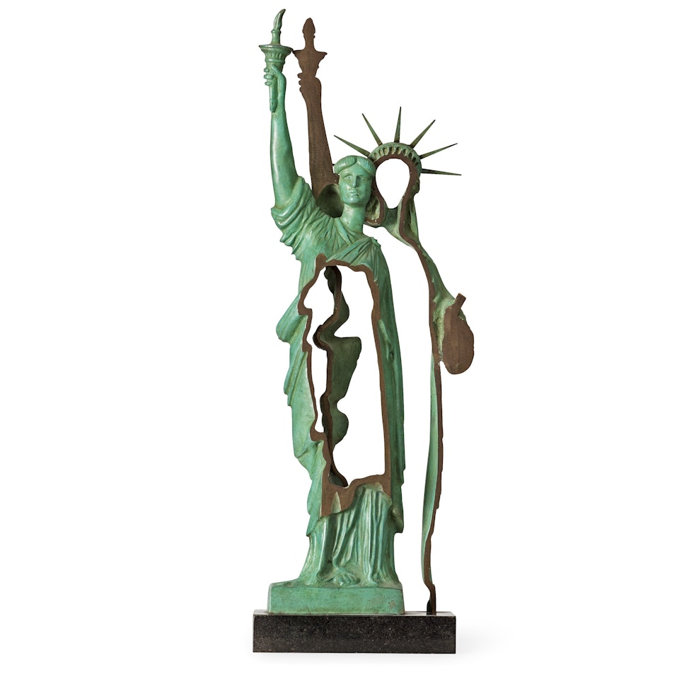 "Slices of Liberty" by Arman