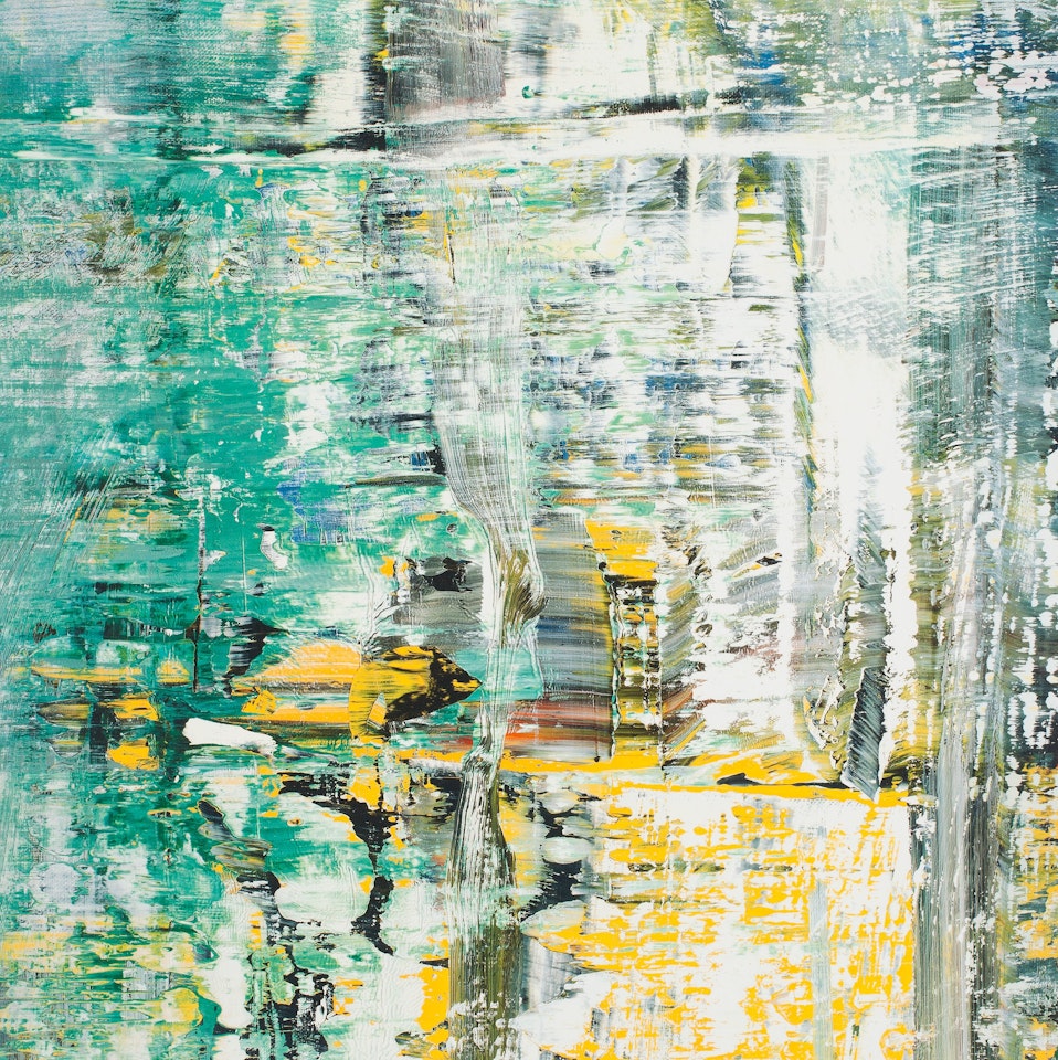 CAGE GRID II (Single part K) by Gerhard Richter