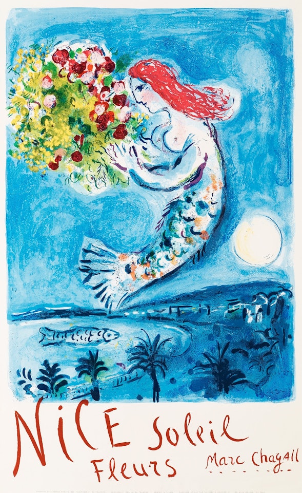 "La Baie des Anges" by Marc Chagall