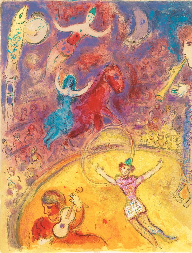 From: "Le Cirque" by Marc Chagall