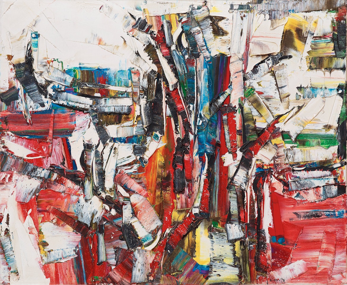 "Lances" by Jean-Paul Riopelle
