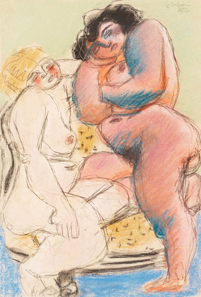 Two models by Le Corbusier