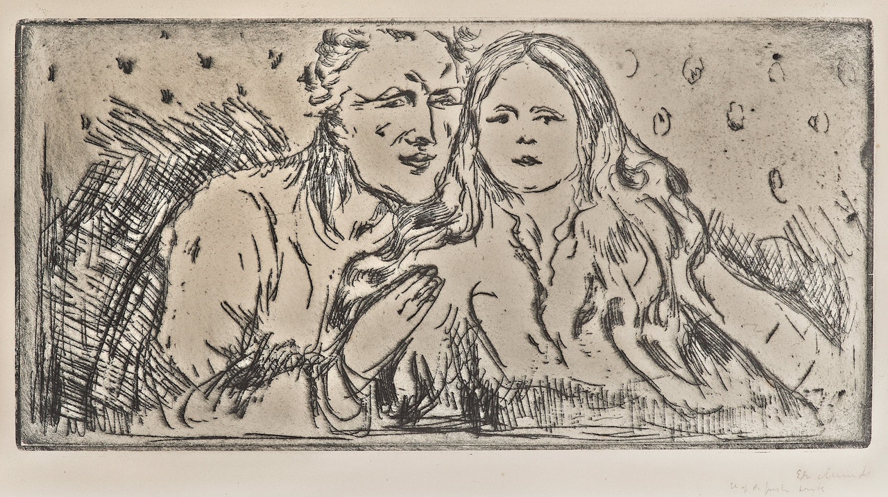 "The seducer II" (Forforeren II. Der Verführer II) by Edvard Munch