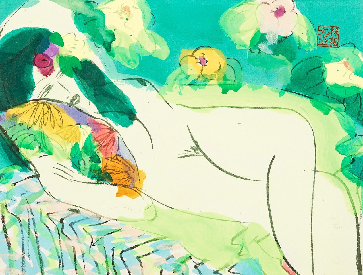 Model by Walasse Ting