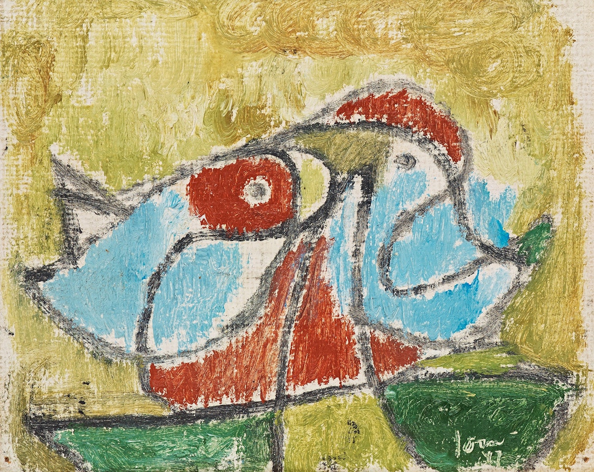 "Untitled" by Asger Jorn