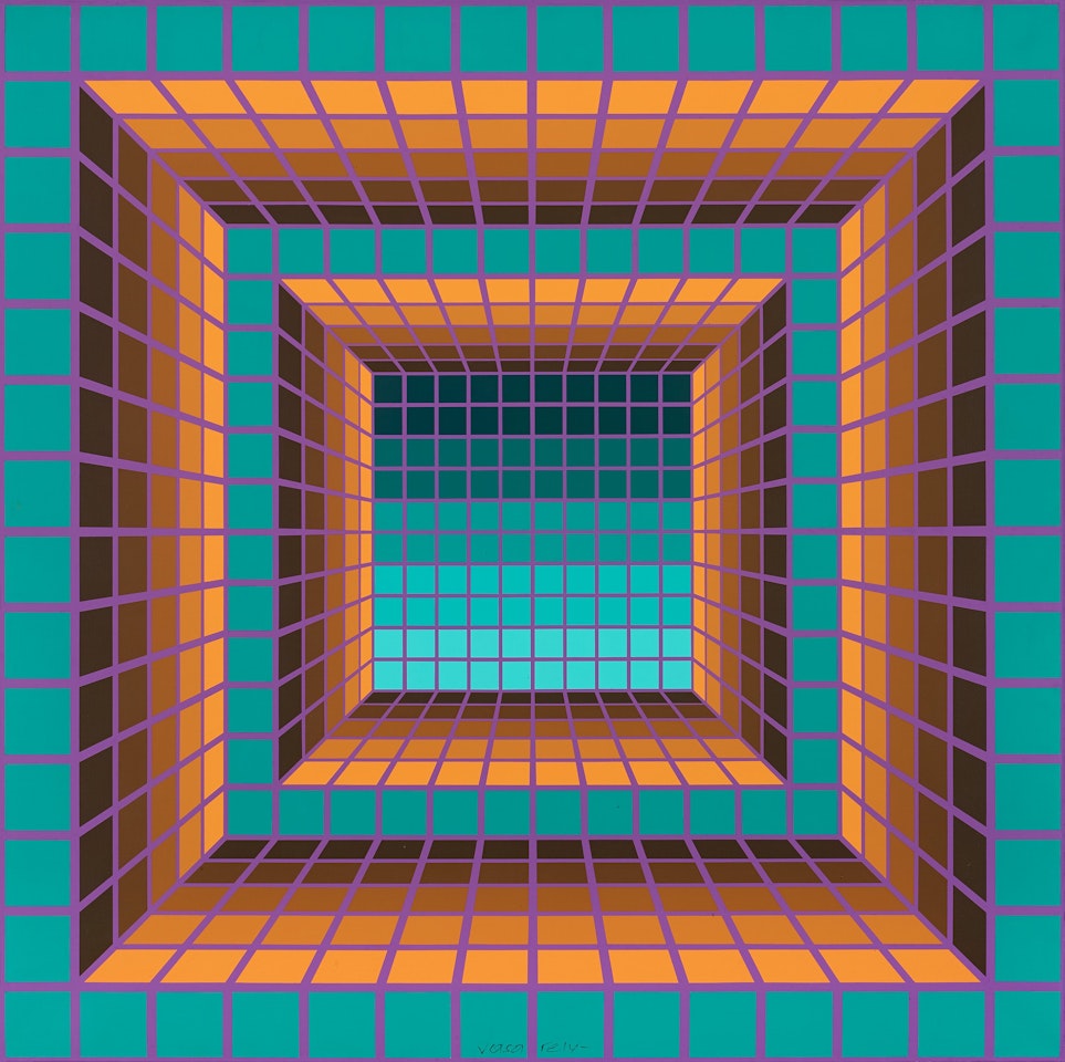 "O4 NN-2" by Victor Vasarely