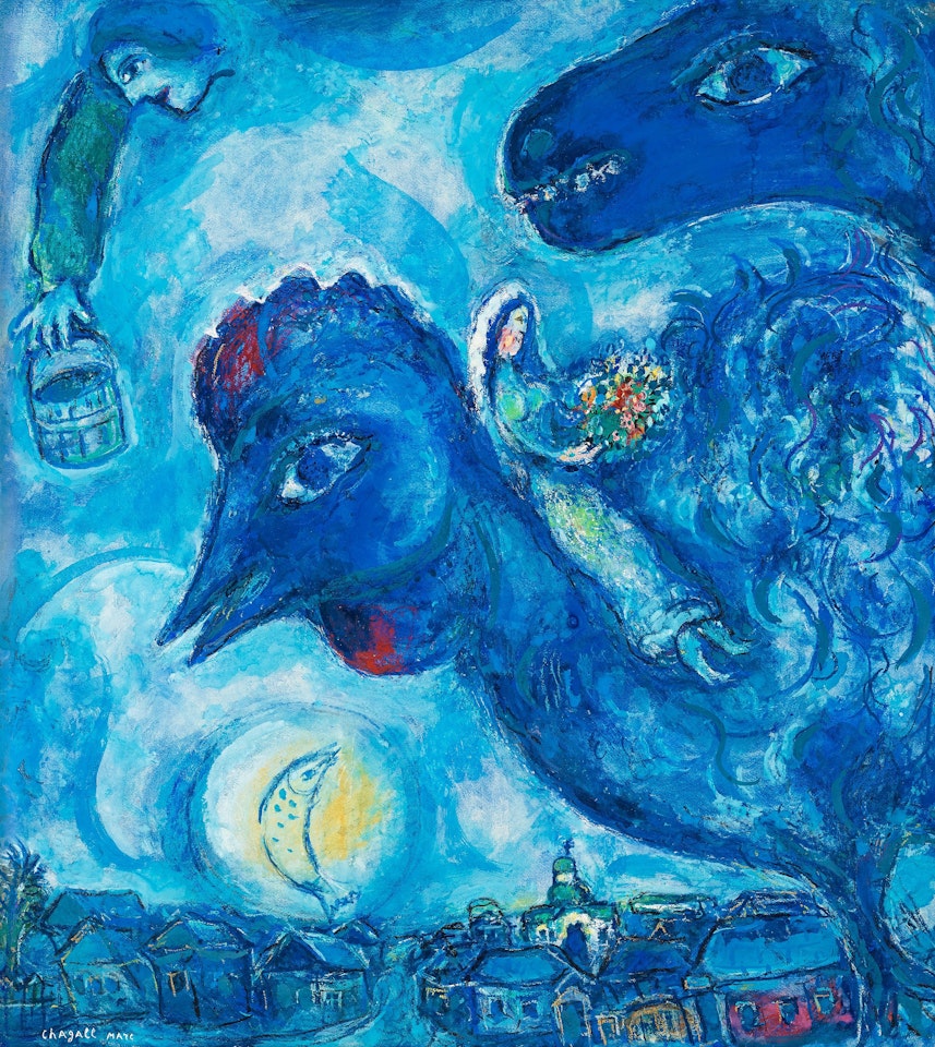 "Le rêve de Chagall sur Vitebsk" by Marc Chagall