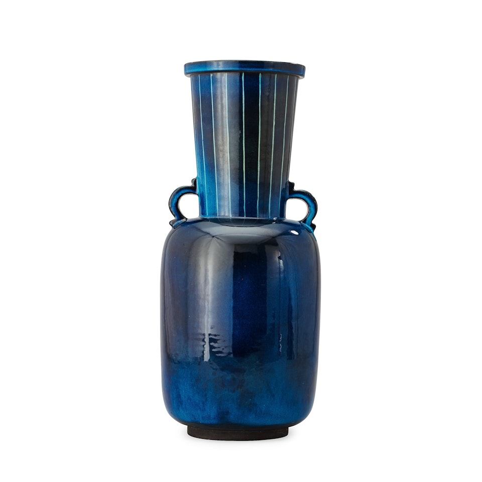 A Wilhelm Kåge "Farsta" stoneware vase by Wilhelm Kage
