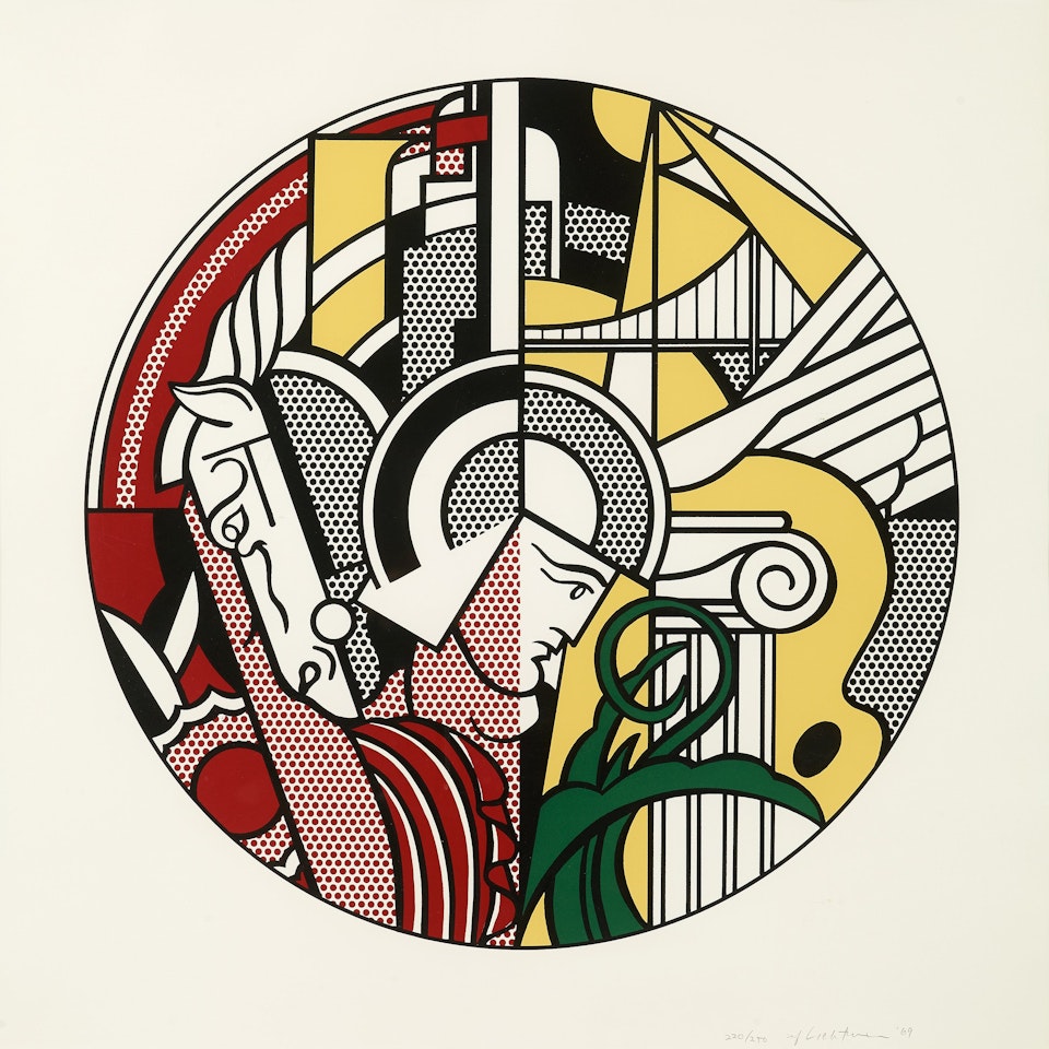 "The Solomon R. Guggenheim Museum Poster" by Roy Lichtenstein