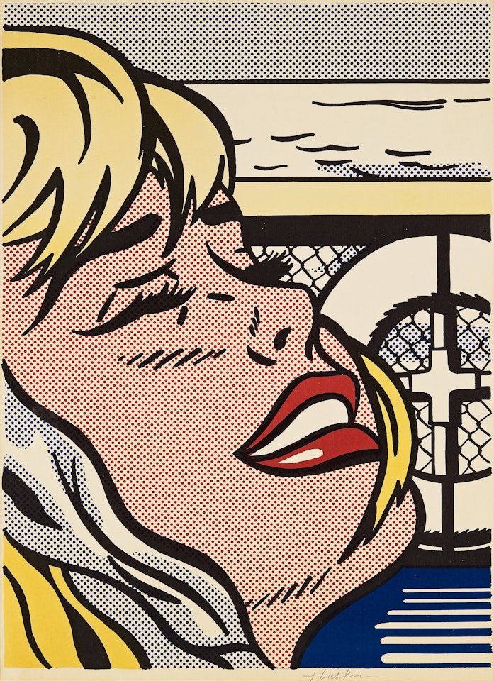 "Shipboard Girl" by Roy Lichtenstein