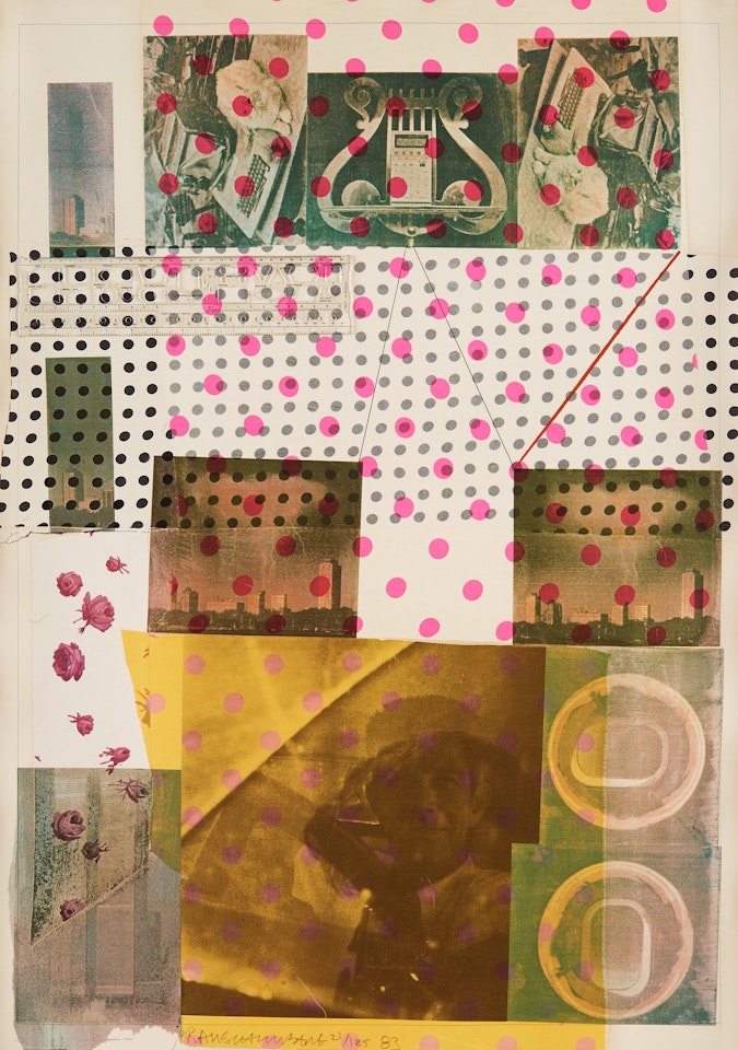 "Cage" by Robert Rauschenberg