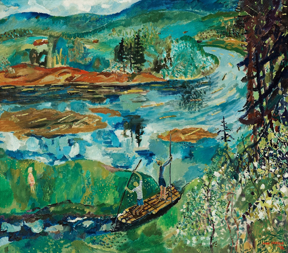 "Barnen vid Klarälven" by Sven Erixson