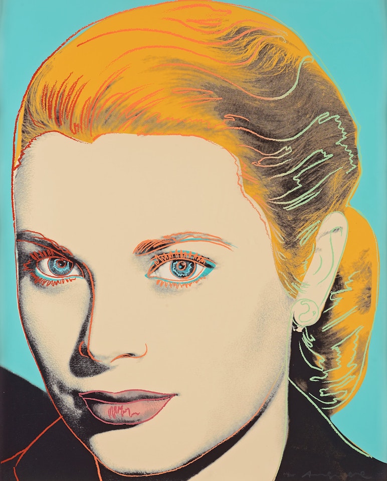 "Grace Kelly" by Andy Warhol