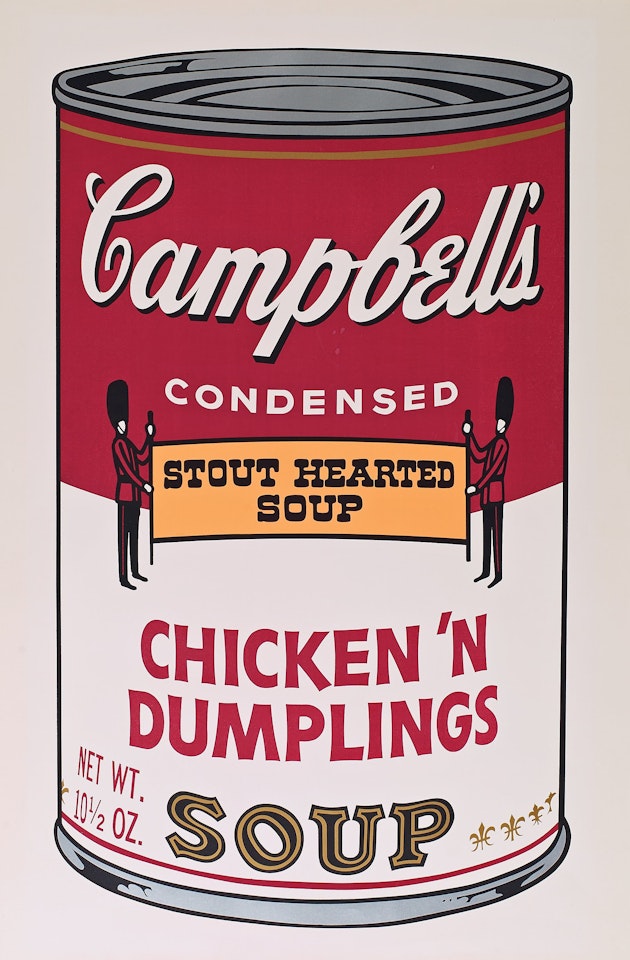 "Chicken n" Dumplings" from: "Campbell"s Soup II" by Andy Warhol