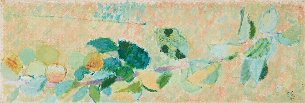 Apple on branch by Ragnar Sandberg