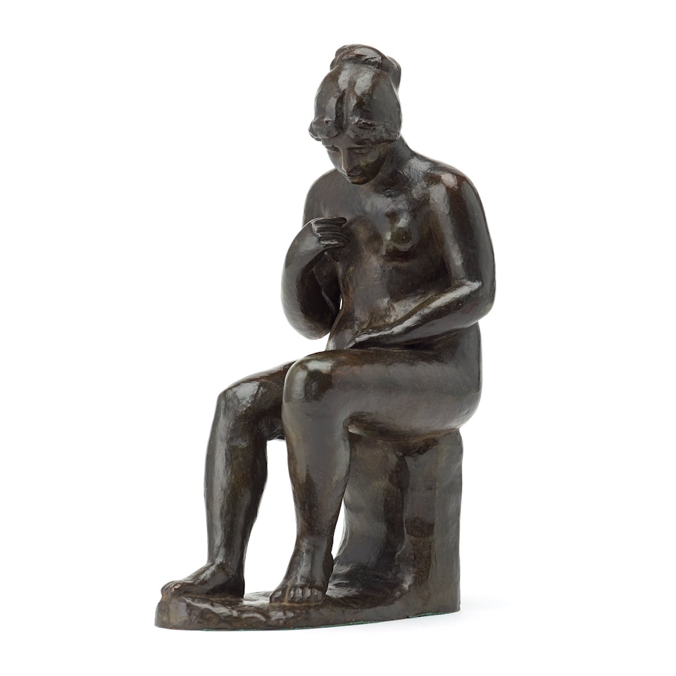 "Femme assise" (Woman seated) by Aristide Maillol