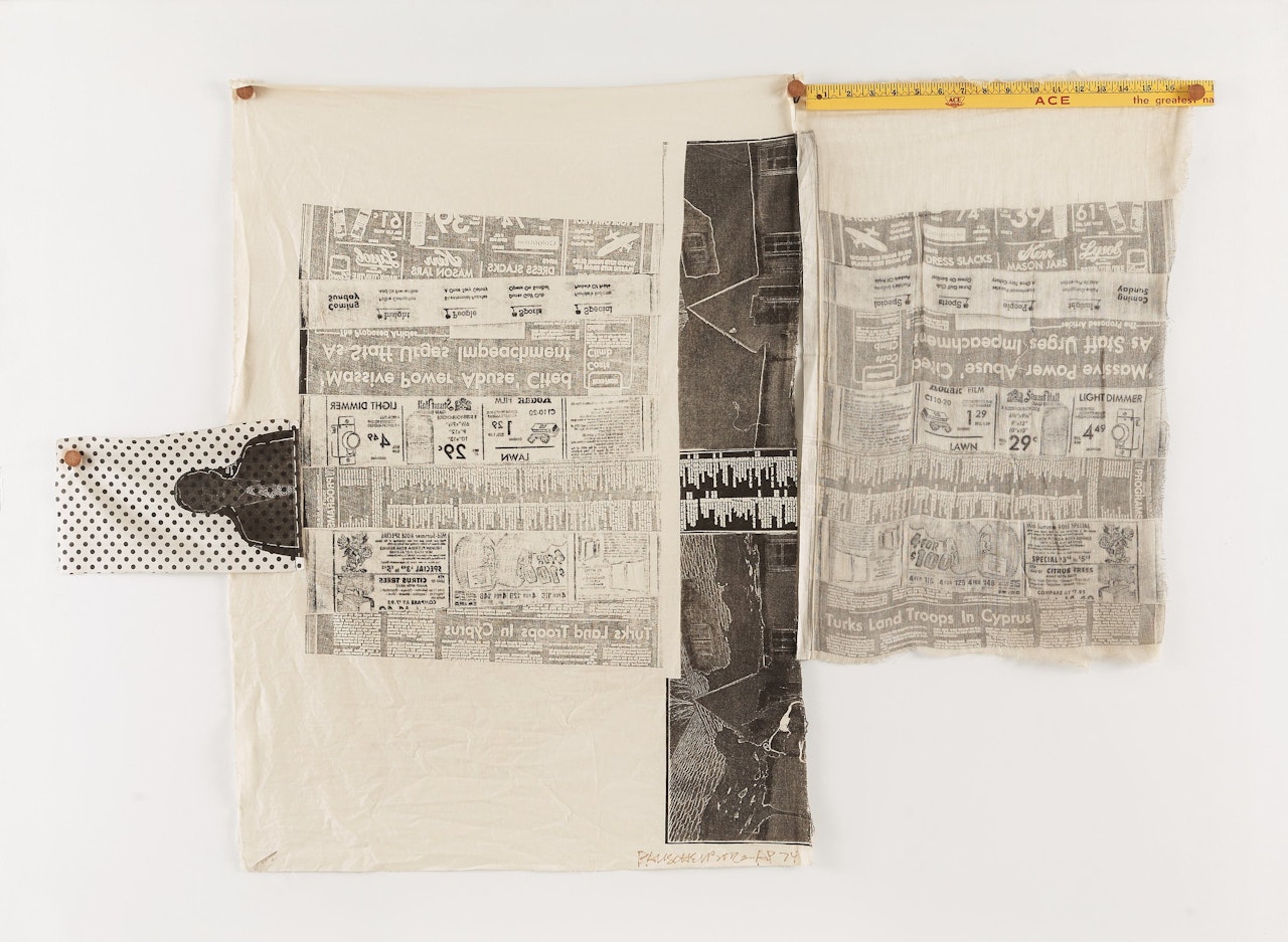 "Sheephead", from: "Airport" by Robert Rauschenberg