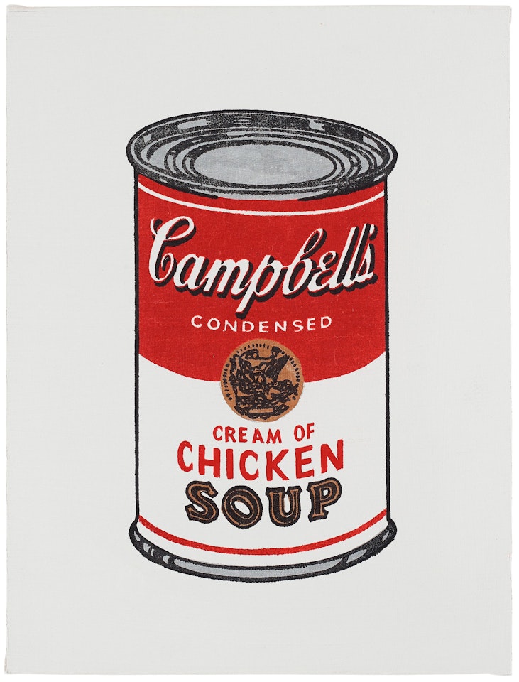 "Andy Warhol Campbell´s Soup Can - Chicken Soup" by Richard Pettibone