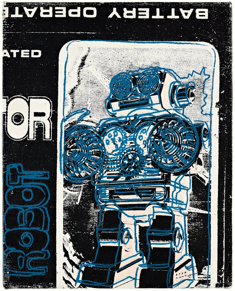 "Robot (From Toy Series) " by Andy Warhol