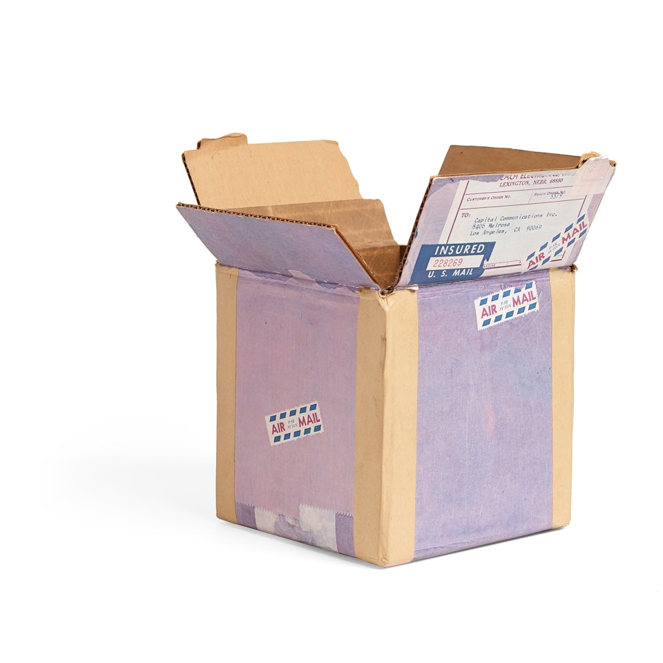 "Cardbird Box I" by Robert Rauschenberg