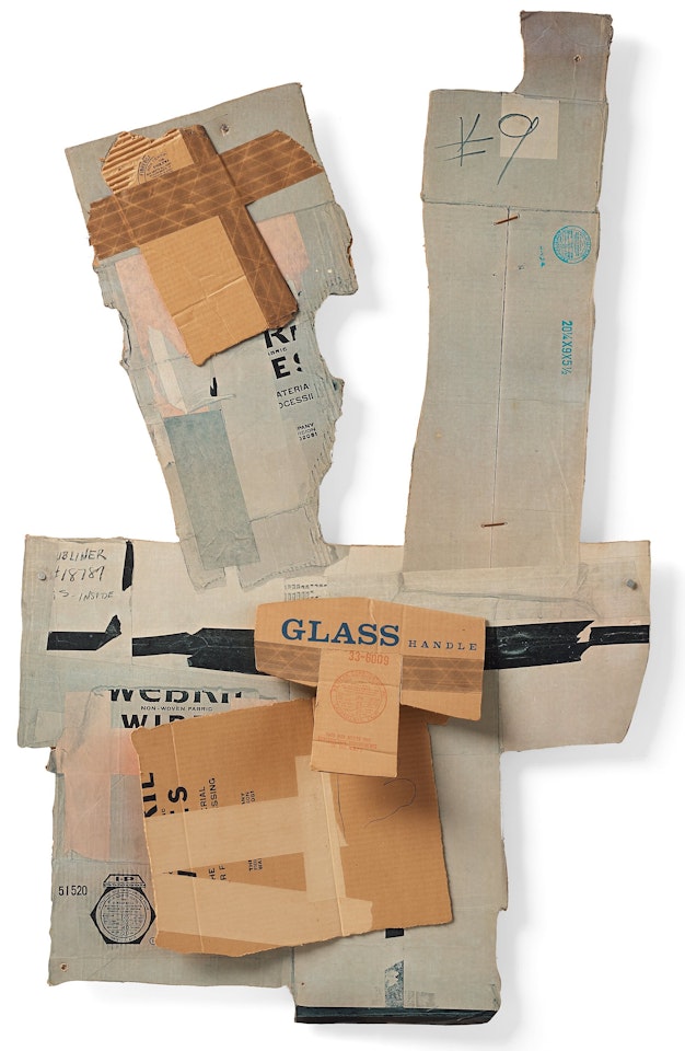 "Cardbird II", from "Cardbird Series" by Robert Rauschenberg