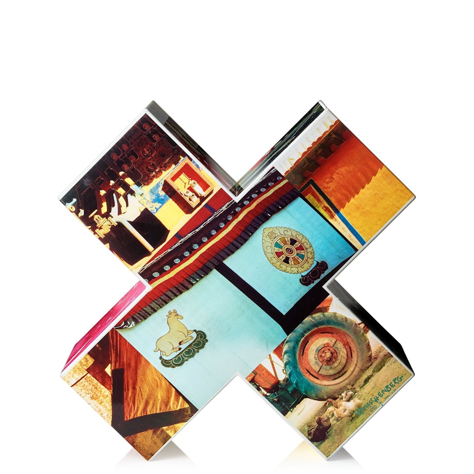 "Tibetan Keys (Centers) ", from "Tibetan Keys and Locks" by Robert Rauschenberg