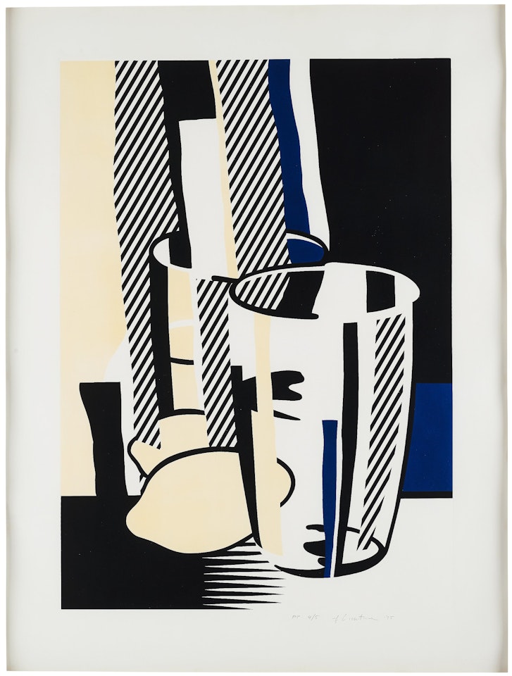 "Before the Mirror" by Roy Lichtenstein