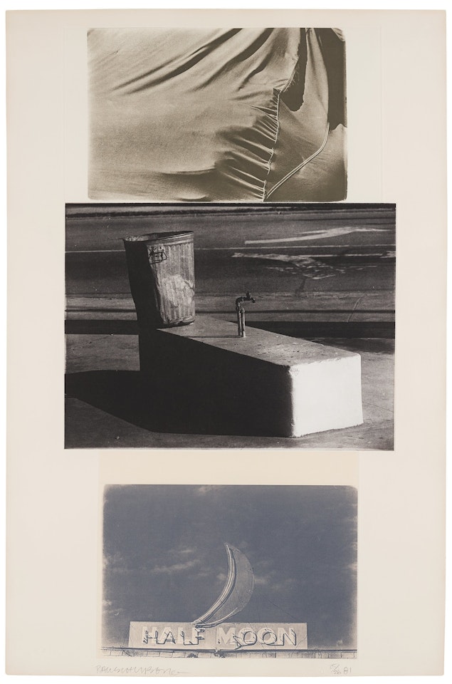"The Razorback Bunch (Etching IV) " by Robert Rauschenberg