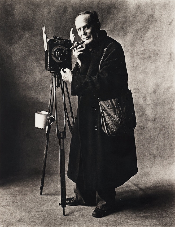 "Street Photographer, New York, 1951" by Irving Penn