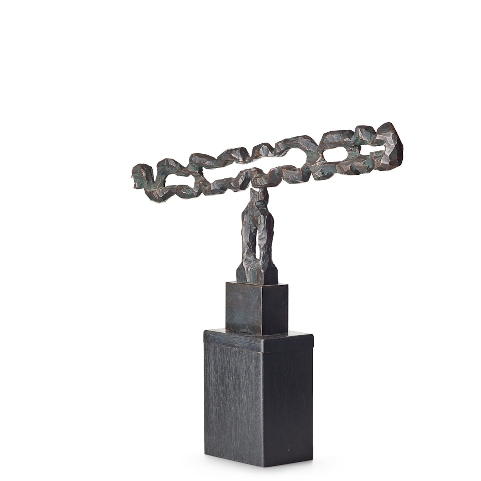 "La Serpent à Plumes / Gefiederte Schlange" by A.R. Penck