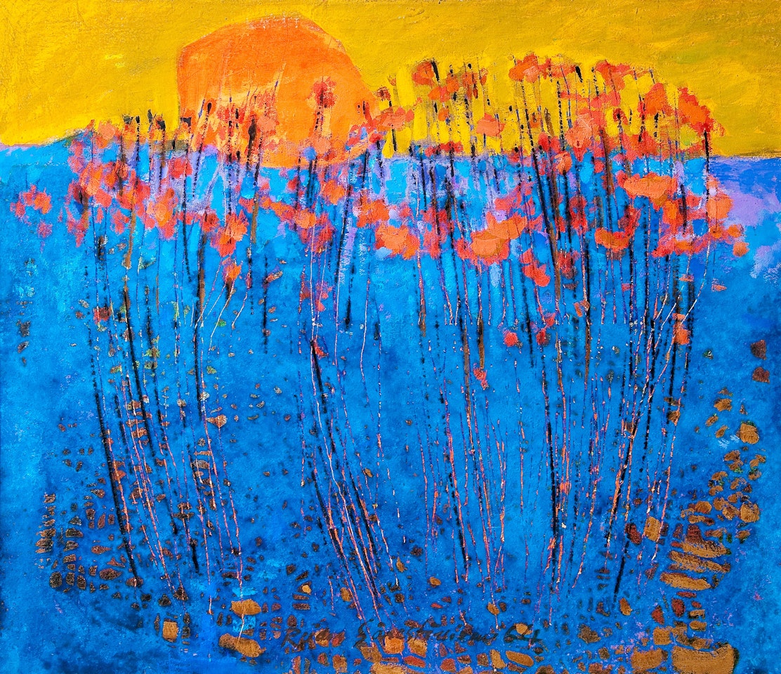 SEASHORE FLOWERS IN BLOOM by Reidar Särestöniemi