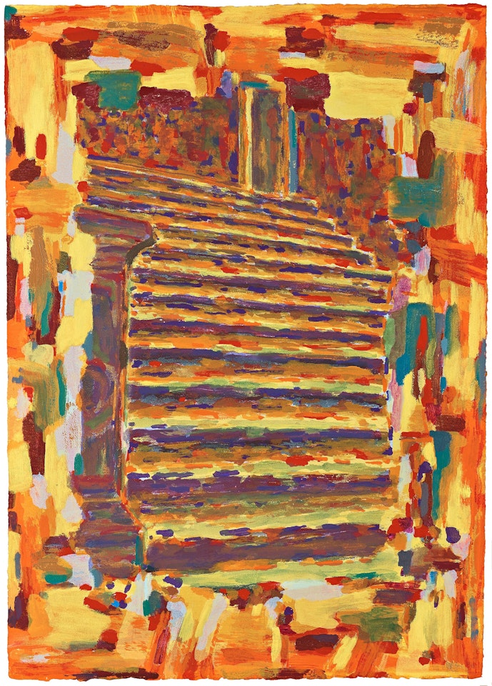 "Up, round and about the stairs in the Tana Pacho" by Rolf Hanson