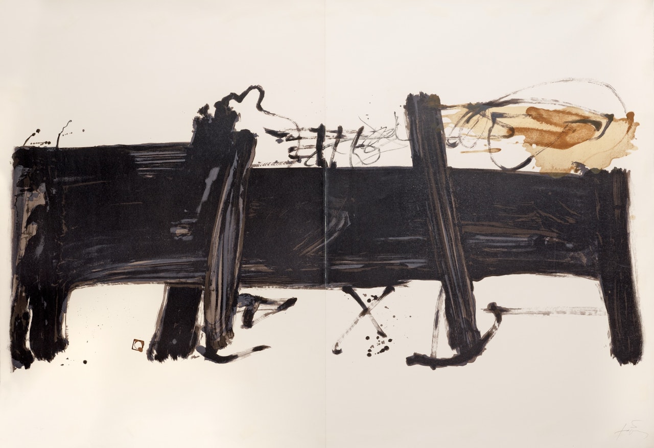 "Grand table" by Antoni Tapies