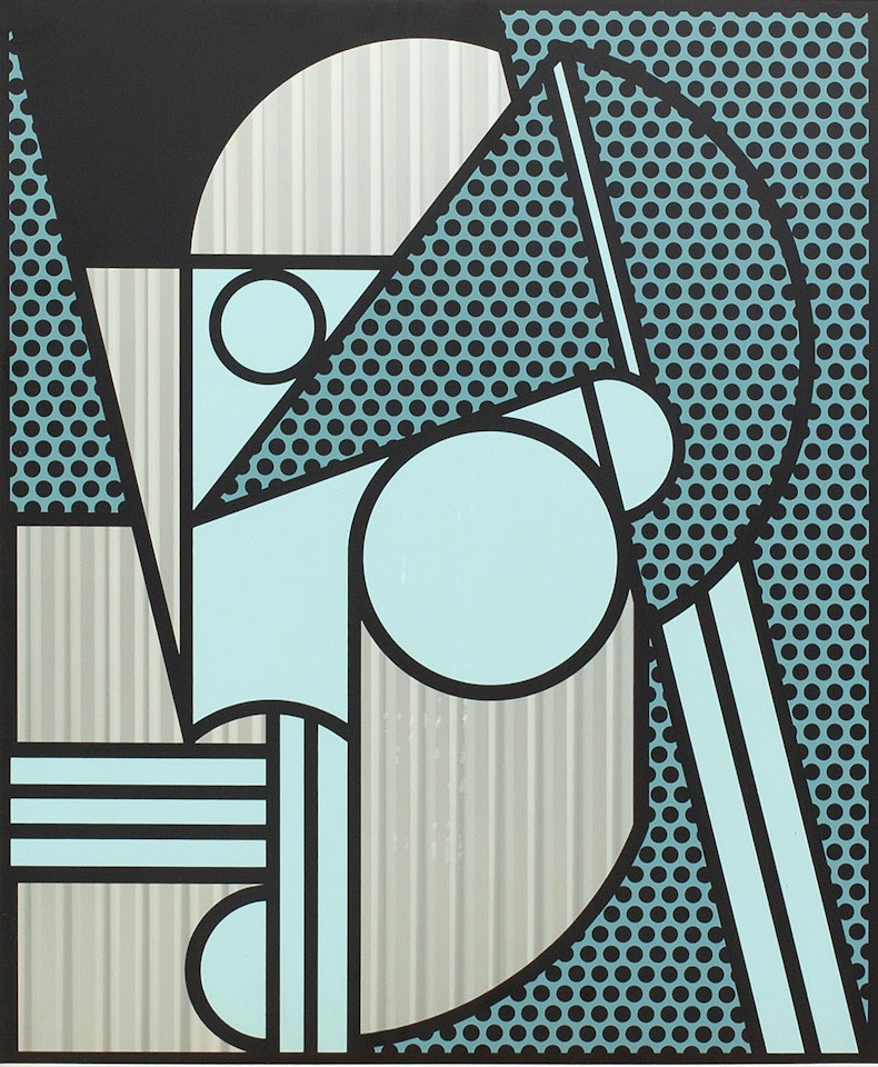 "Modern head #4" by Roy Lichtenstein