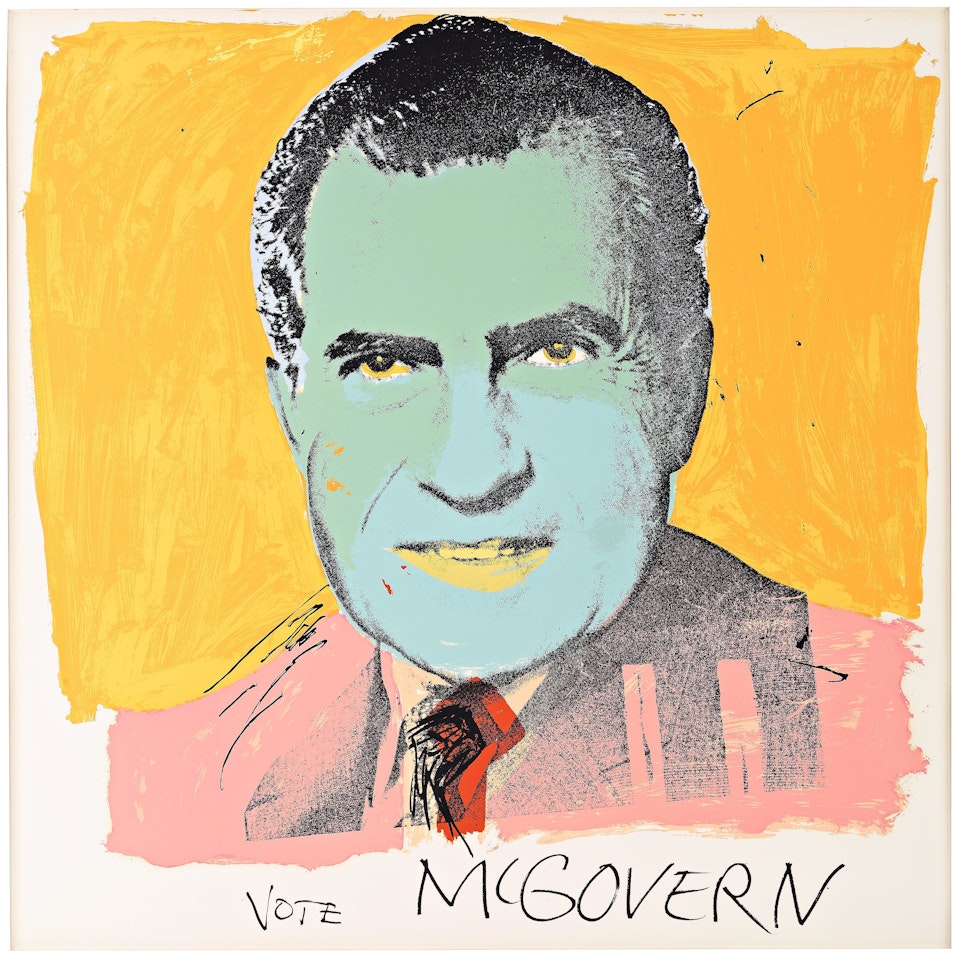 "Vote McGovern" by Andy Warhol