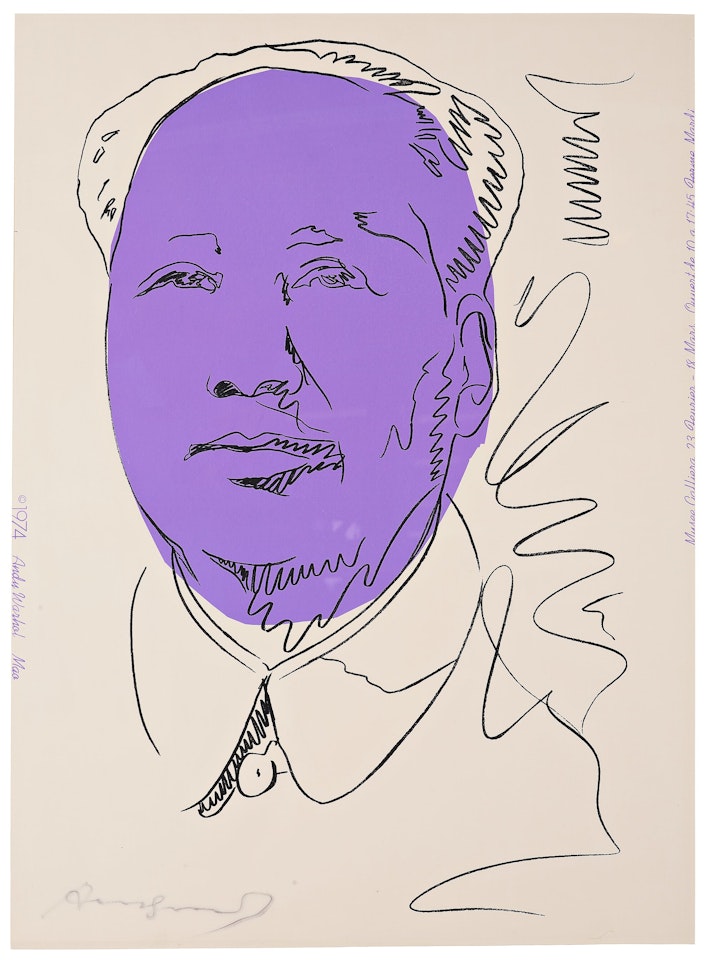 "Mao" by Andy Warhol