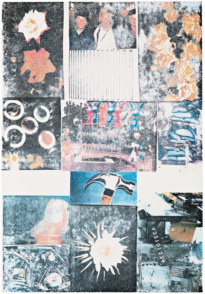 "Charms Against Harms" by Robert Rauschenberg