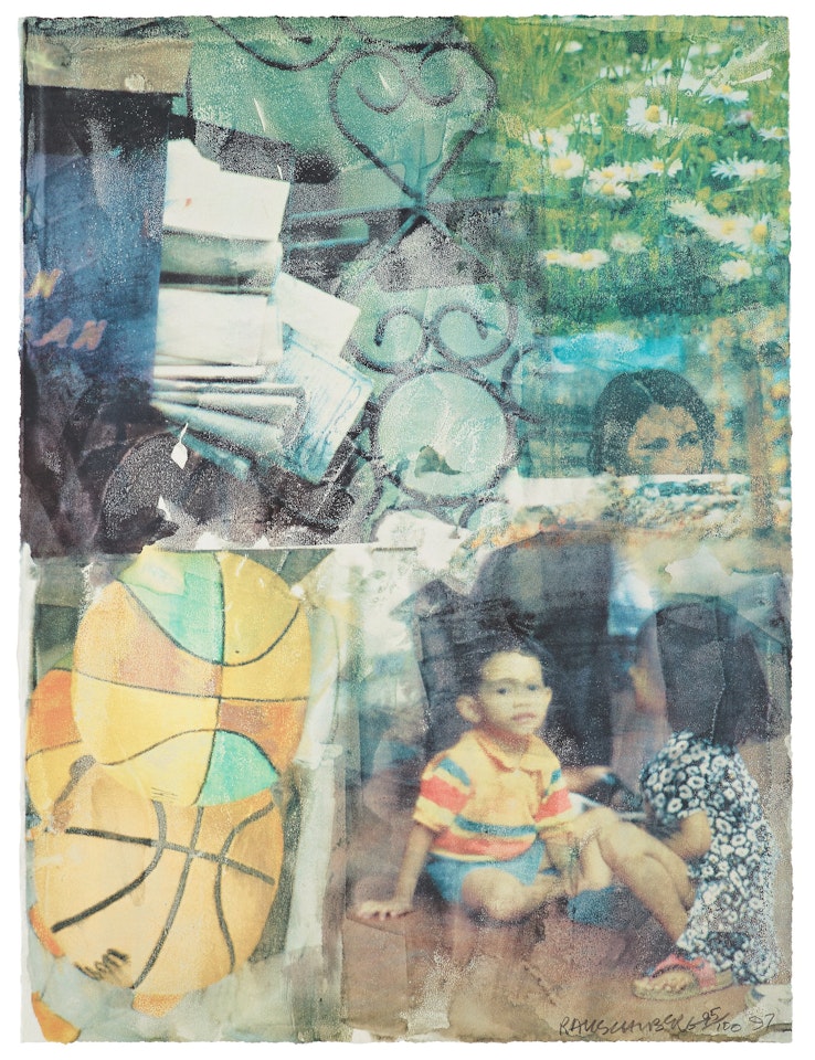 "Doctors of the World" by Robert Rauschenberg