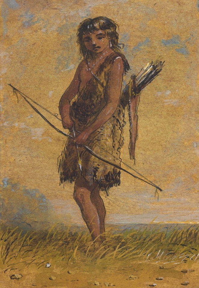 Indian Boy by Alfred Jacob Miller