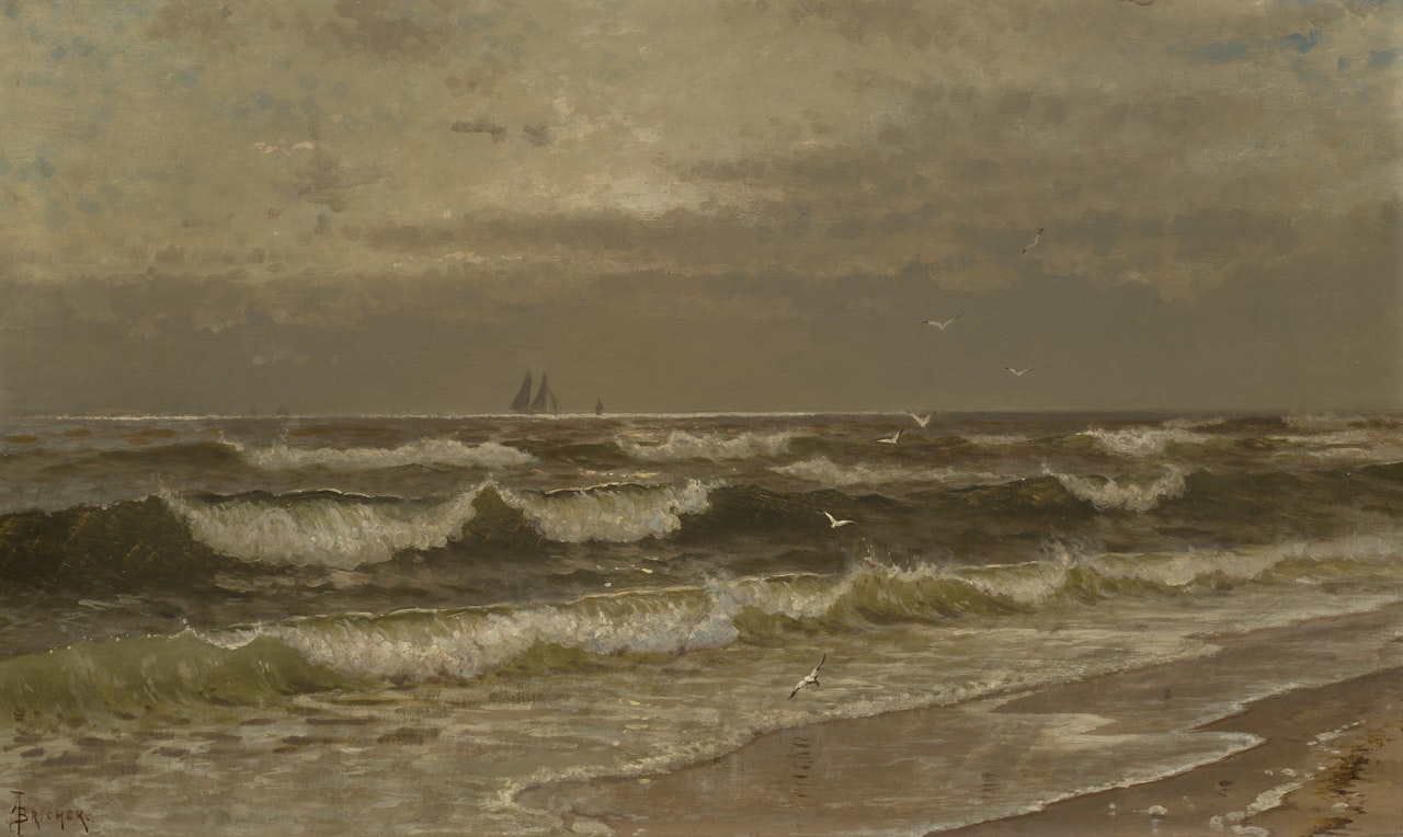 On Brigantine Beach by Alfred Thompson Bricher
