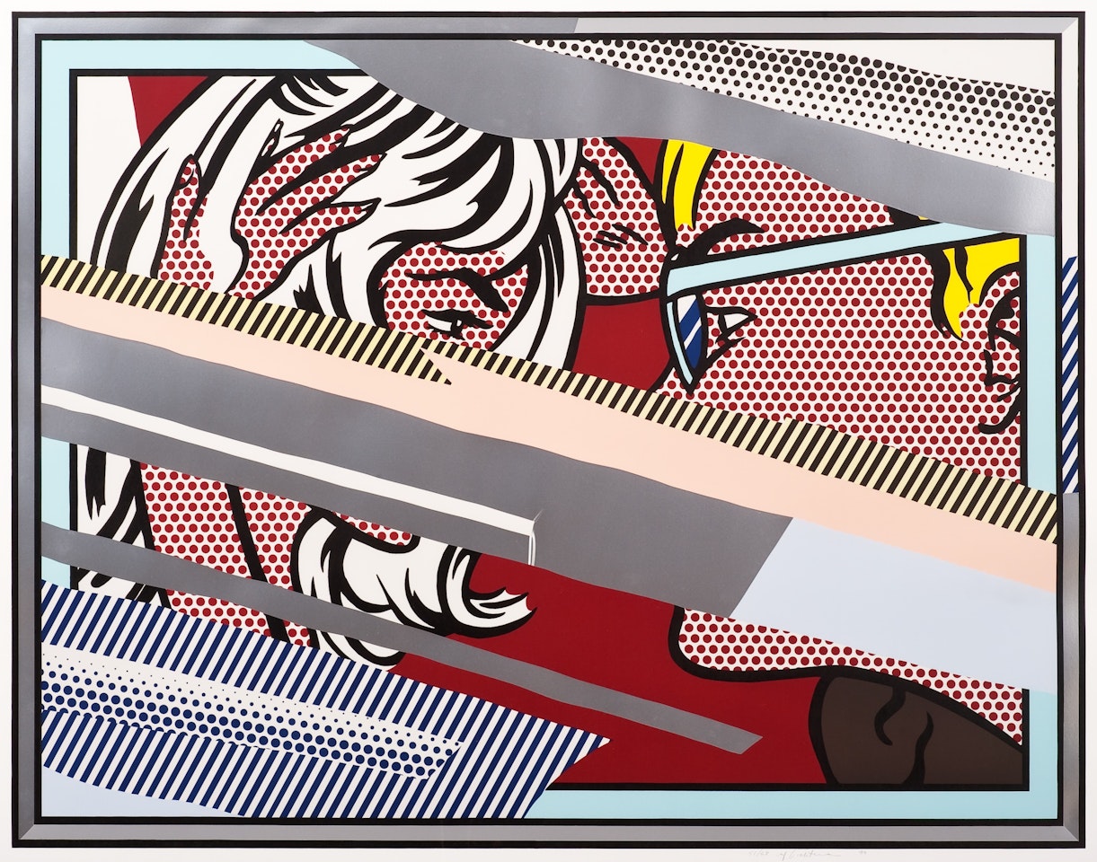 "REFLECTIONS ON CONVERSATIONS". by Roy Lichtenstein