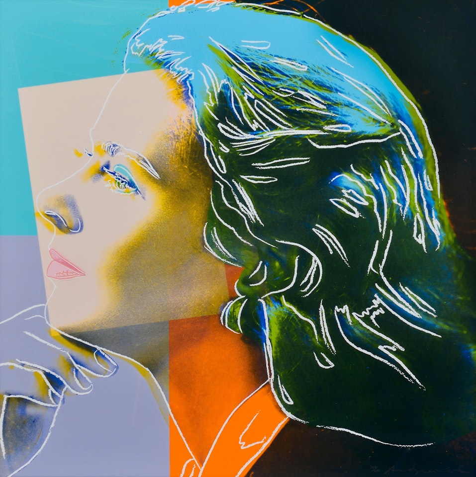 "HERSELF", FROM: "INGRID BERGMAN" by Andy Warhol