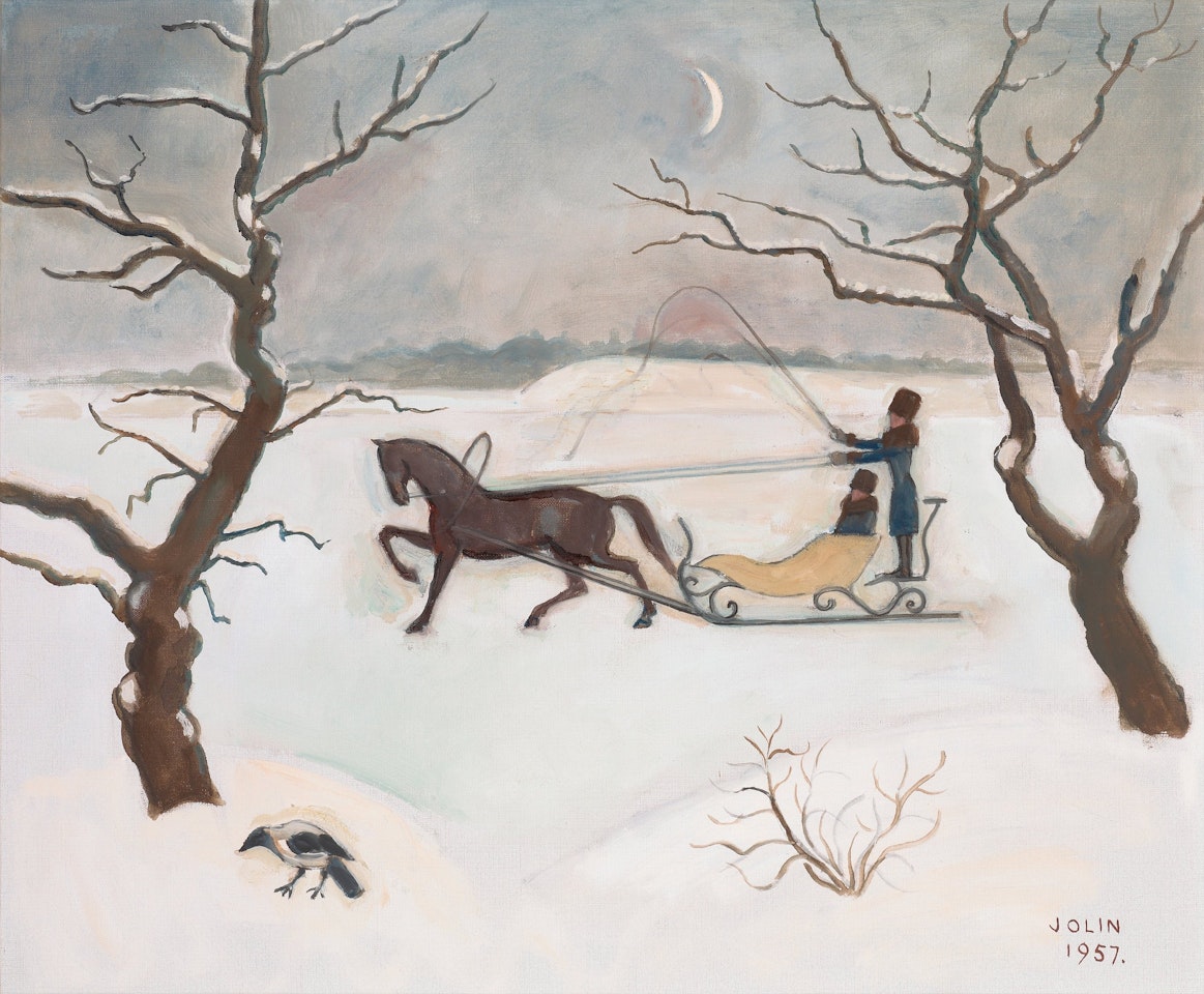 "Slädfärd" (The sleigh) by Einar Jolin