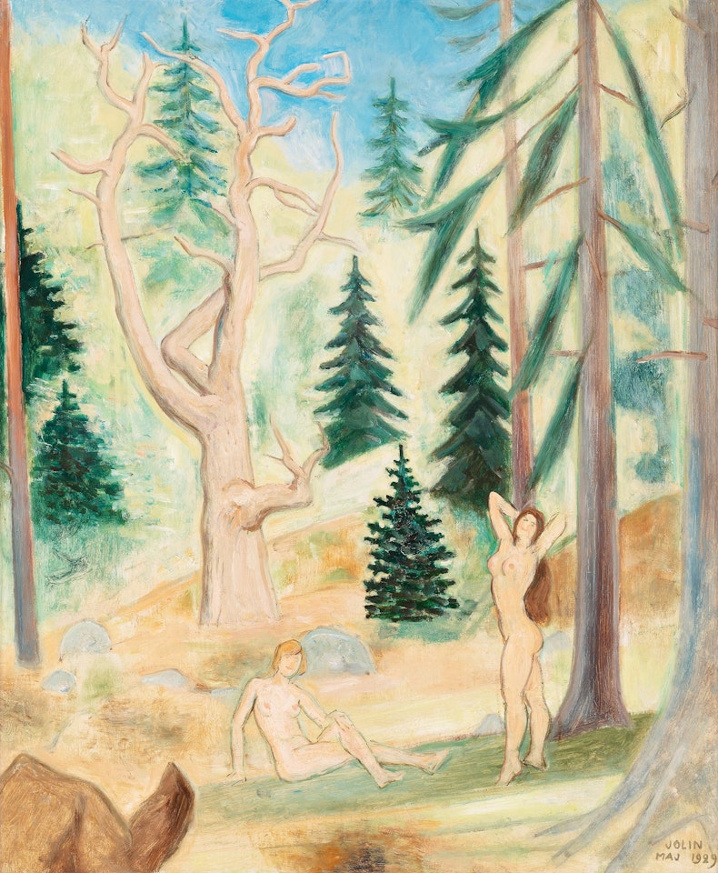 Models out door by Einar Jolin