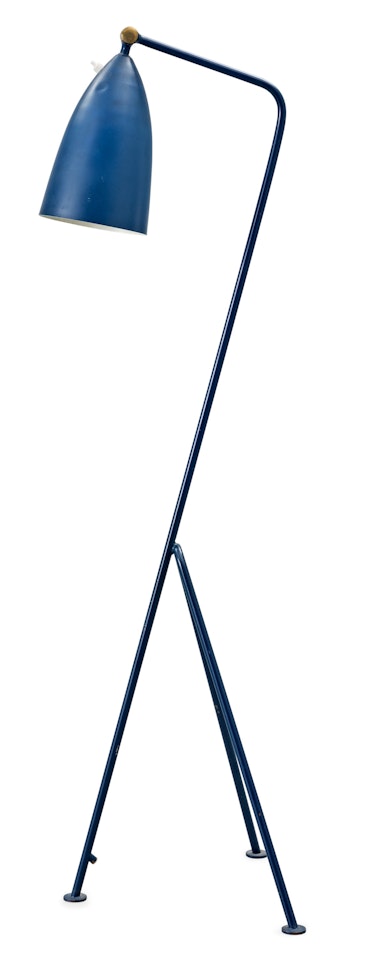 A Greta Magnusson Grossman "Grasshopper" floor lamp by Greta Magnusson Grossman