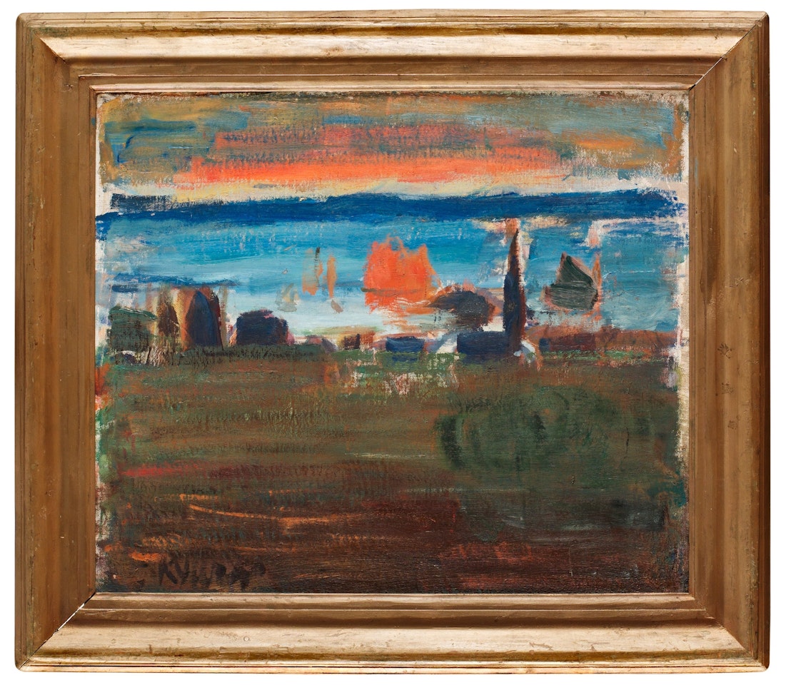 "Stad vid havet" (City by the ocean) by Carl Kylberg