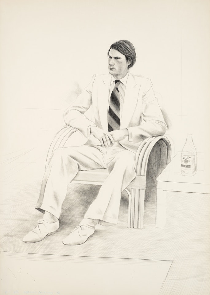 "Joe McDonald" by David Hockney