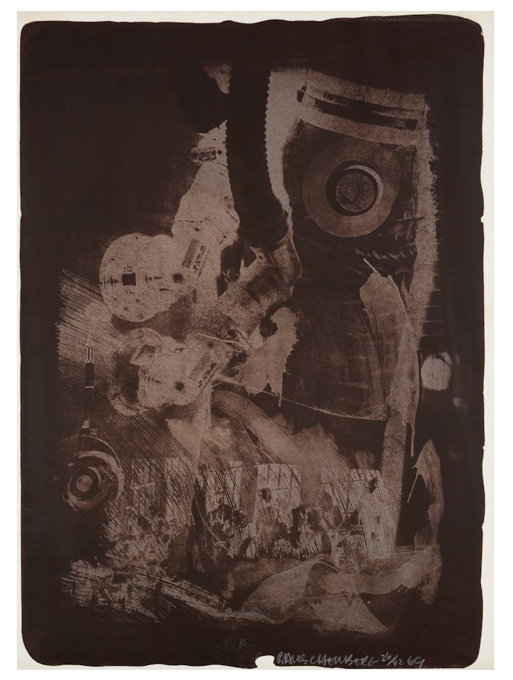 "Earth Crust", from: "Stoned Moon Series" by Robert Rauschenberg