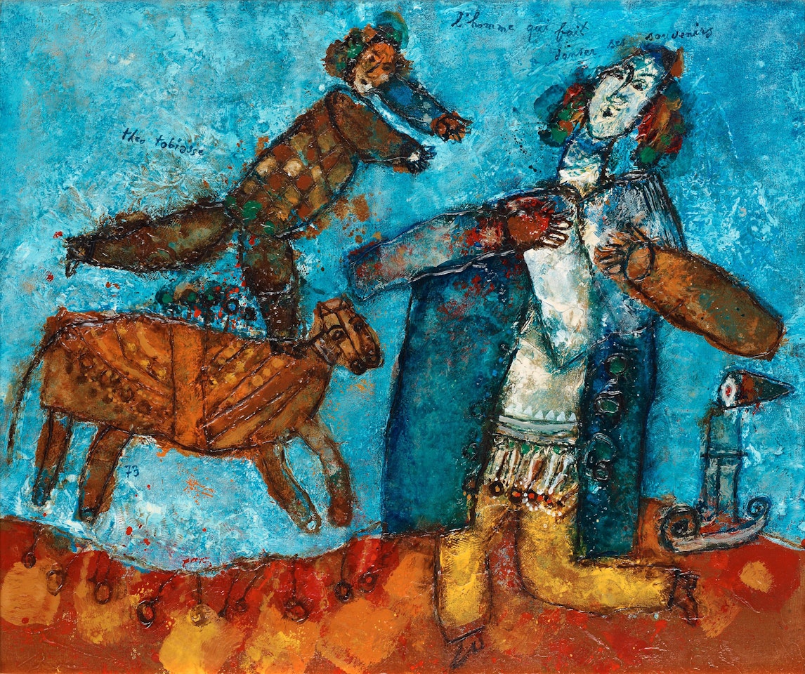 "L"homme qui fait danser ses souvenirs" by Théo Tobiasse